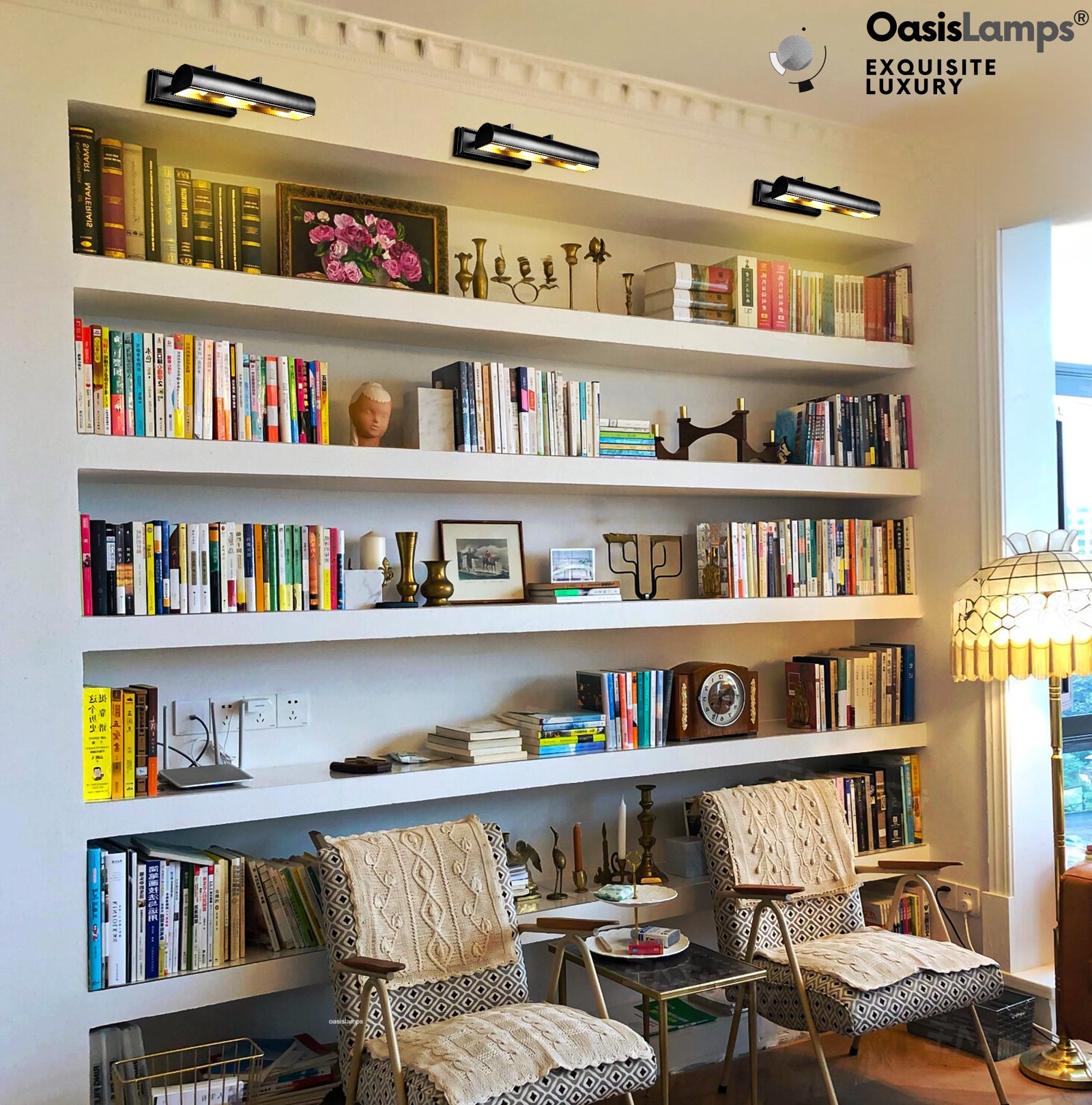 Galleria Brass/Bronze Picture Light 18" 24"#Color_Bronze,size_24"