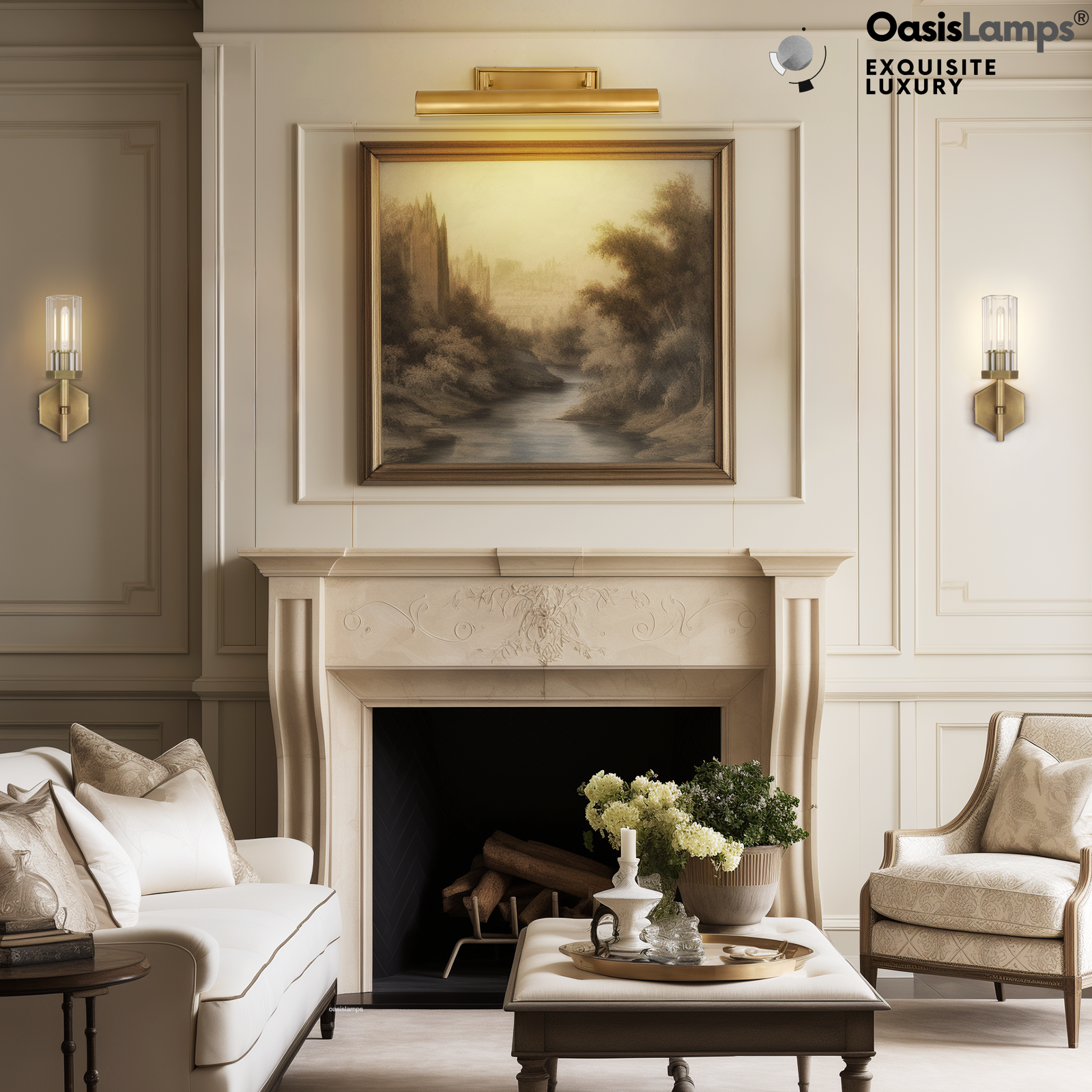 Galleria Brass/Bronze Picture Light 18" 24"#Color_Brass,size_24"