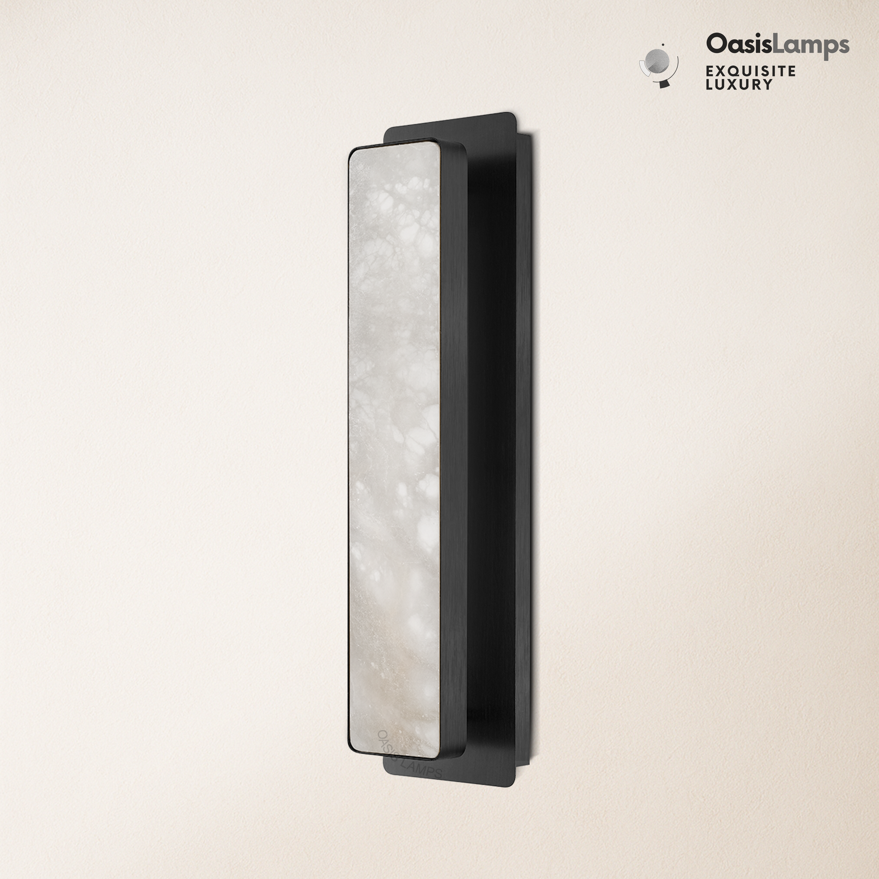 Mintreux Alabaster Modern Wall Sconces 20''H#color_bronze