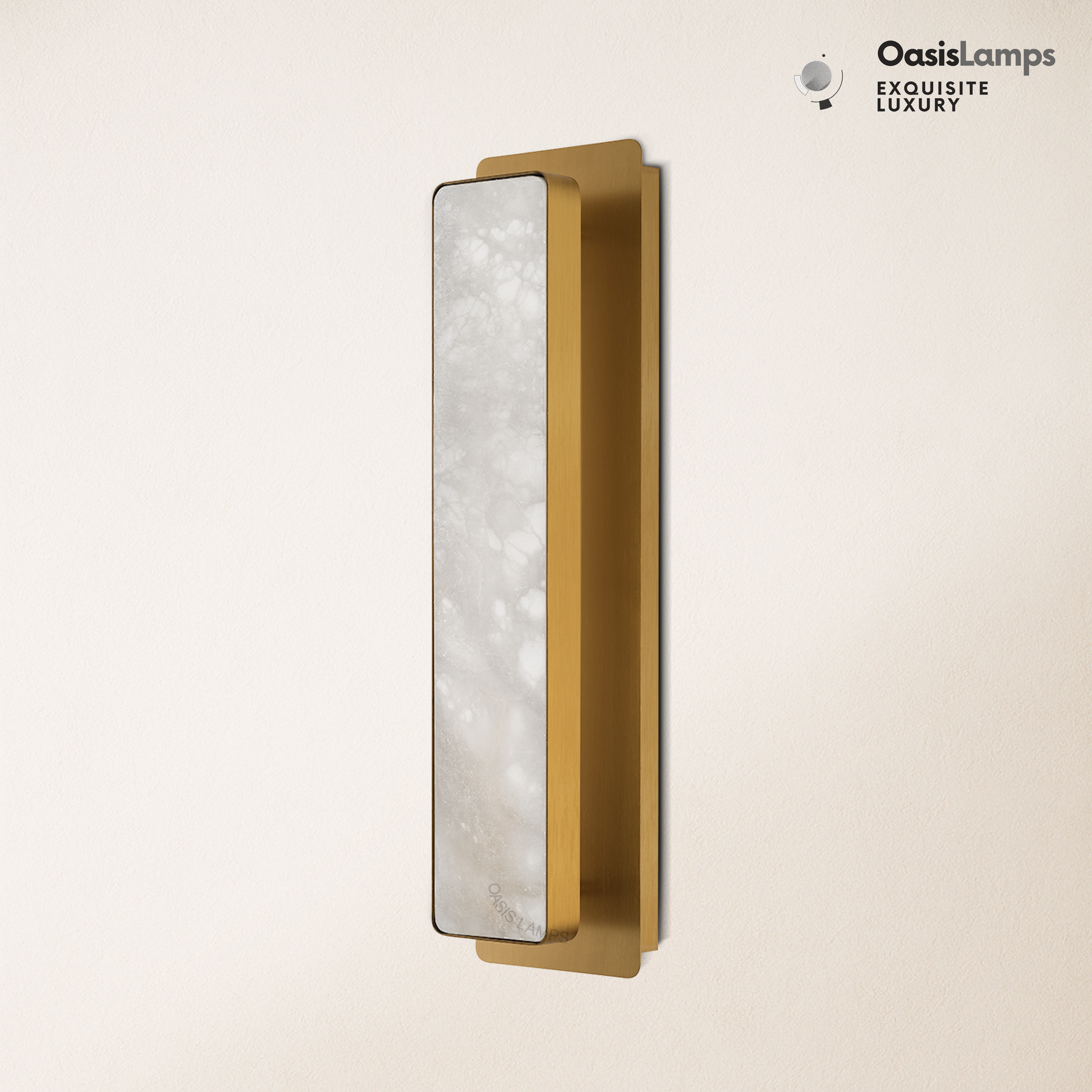 Mintreux Alabaster Modern Wall Sconces 20''H#color_brass