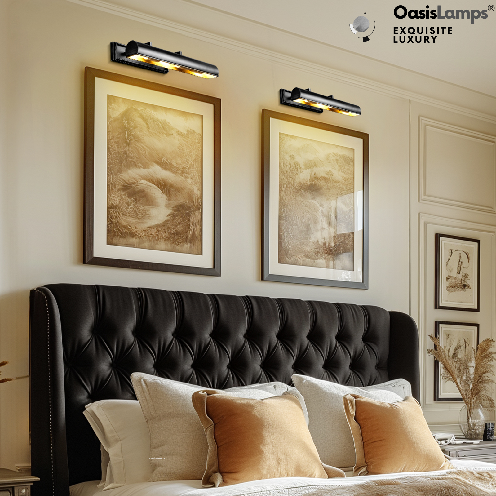 Galleria Brass/Bronze Picture Light 18" 24"#Color_Bronze,size_24"