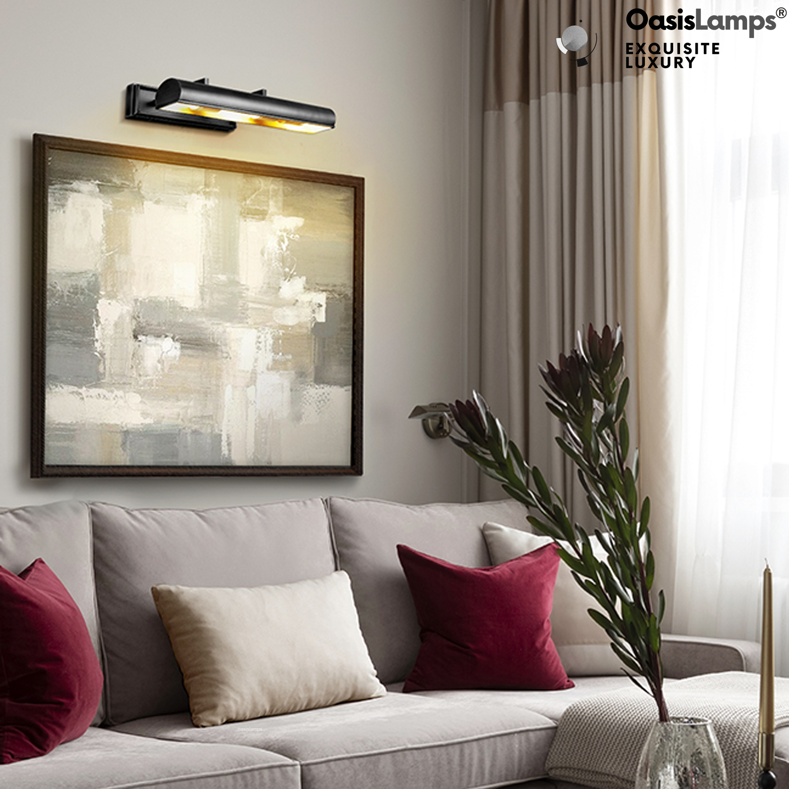 Galleria Brass/Bronze Picture Light 18" 24"#Color_Bronze,size_18"