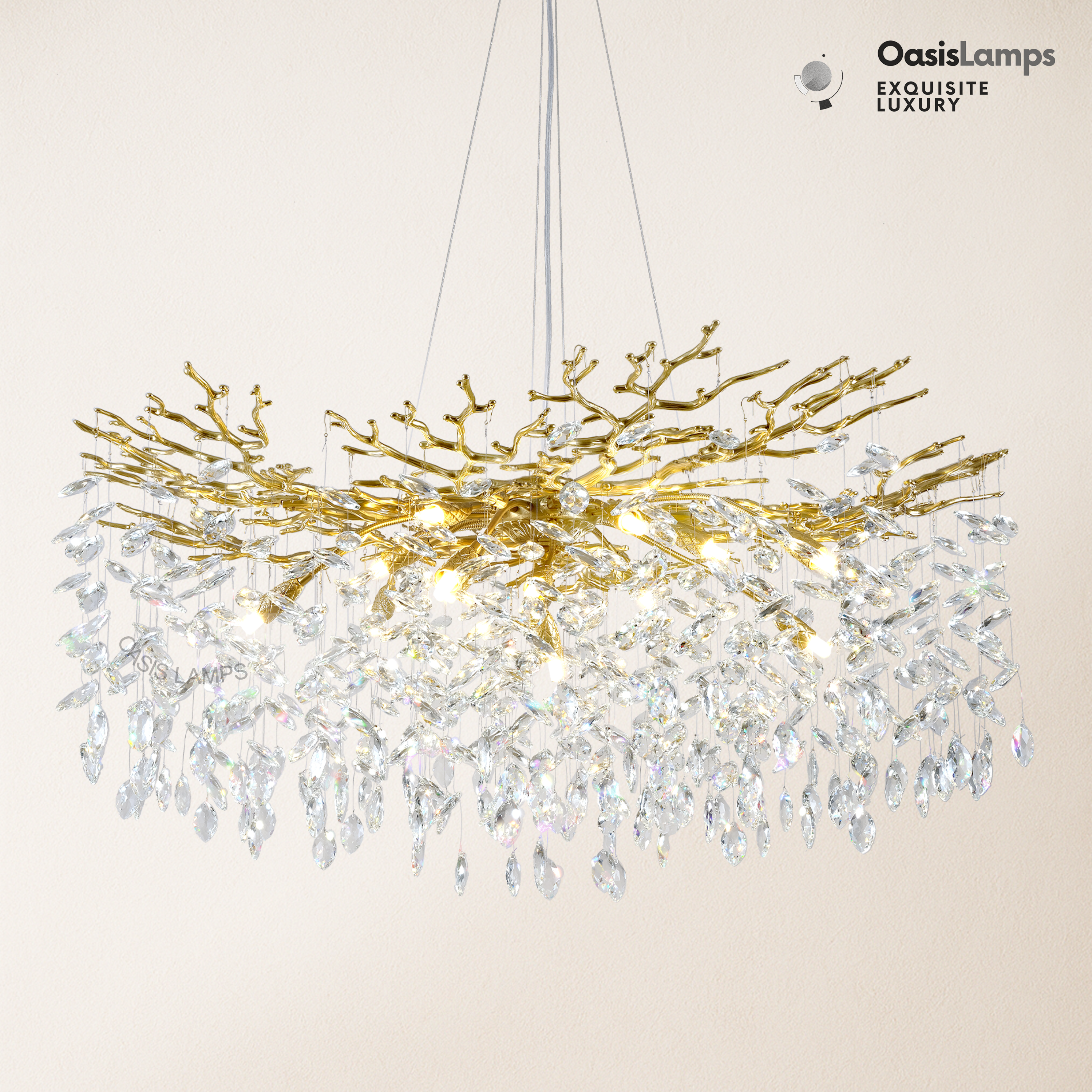 Ice Eyes Tree Branch Chandelier for All rooms 47"