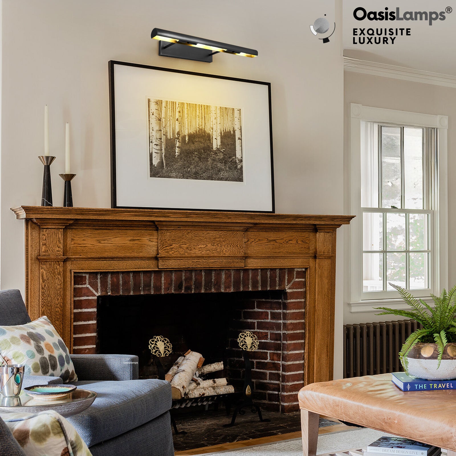 ArtGlow Picture Light Wall Sconce 18" 24" 30"W#Color_Black,size_24"