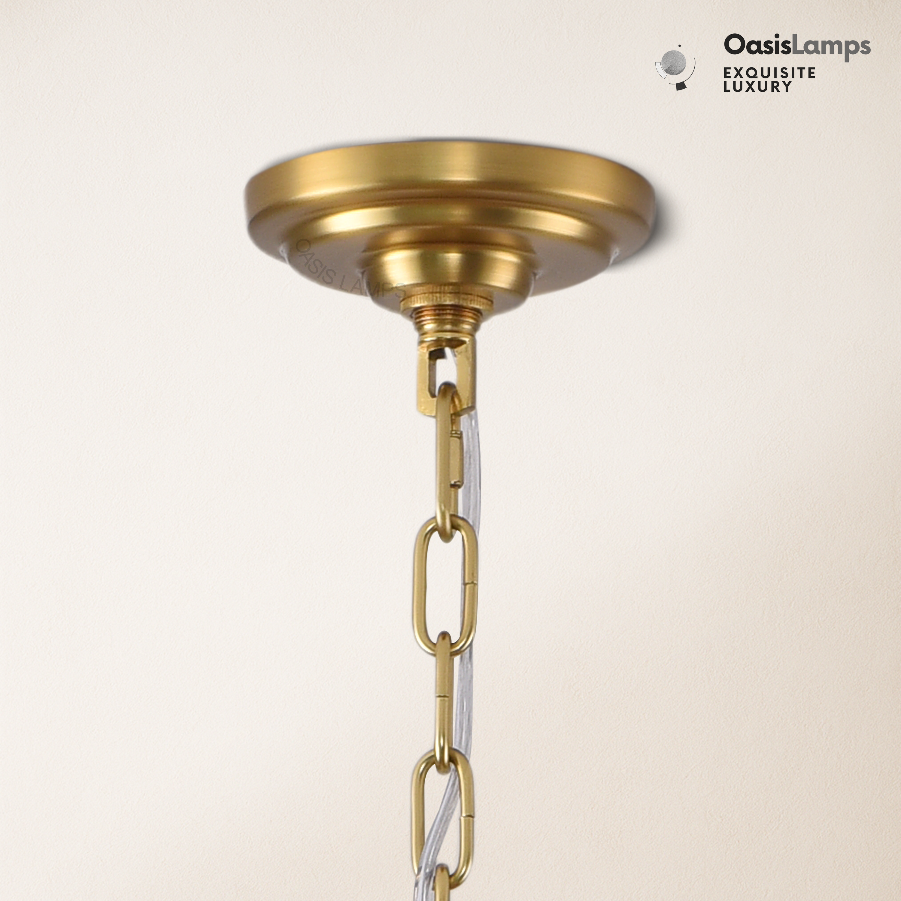 Ethereal Radiance Clear Amber Round Crystal Chandelier 14" 30"D#glass color_amber