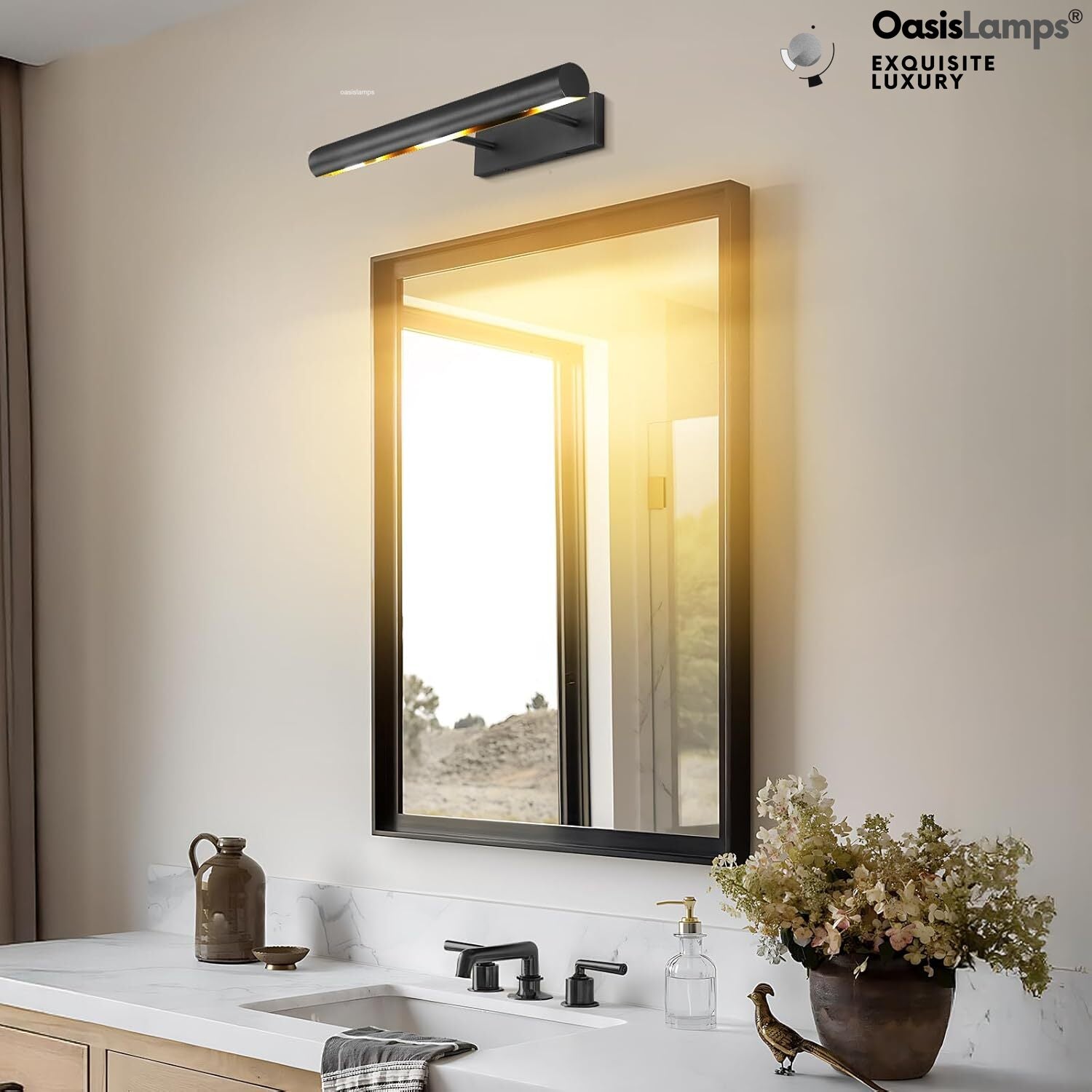 ArtGlow Picture Light Wall Sconce 18" 24" 30"W#Color_Black,size_18"