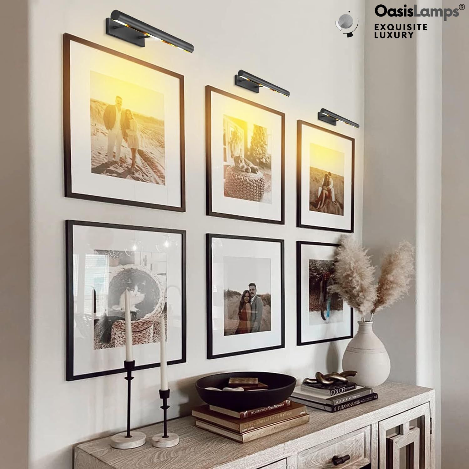 ArtGlow Picture Light Wall Sconce 18" 24" 30"W#Color_Black,size_30"