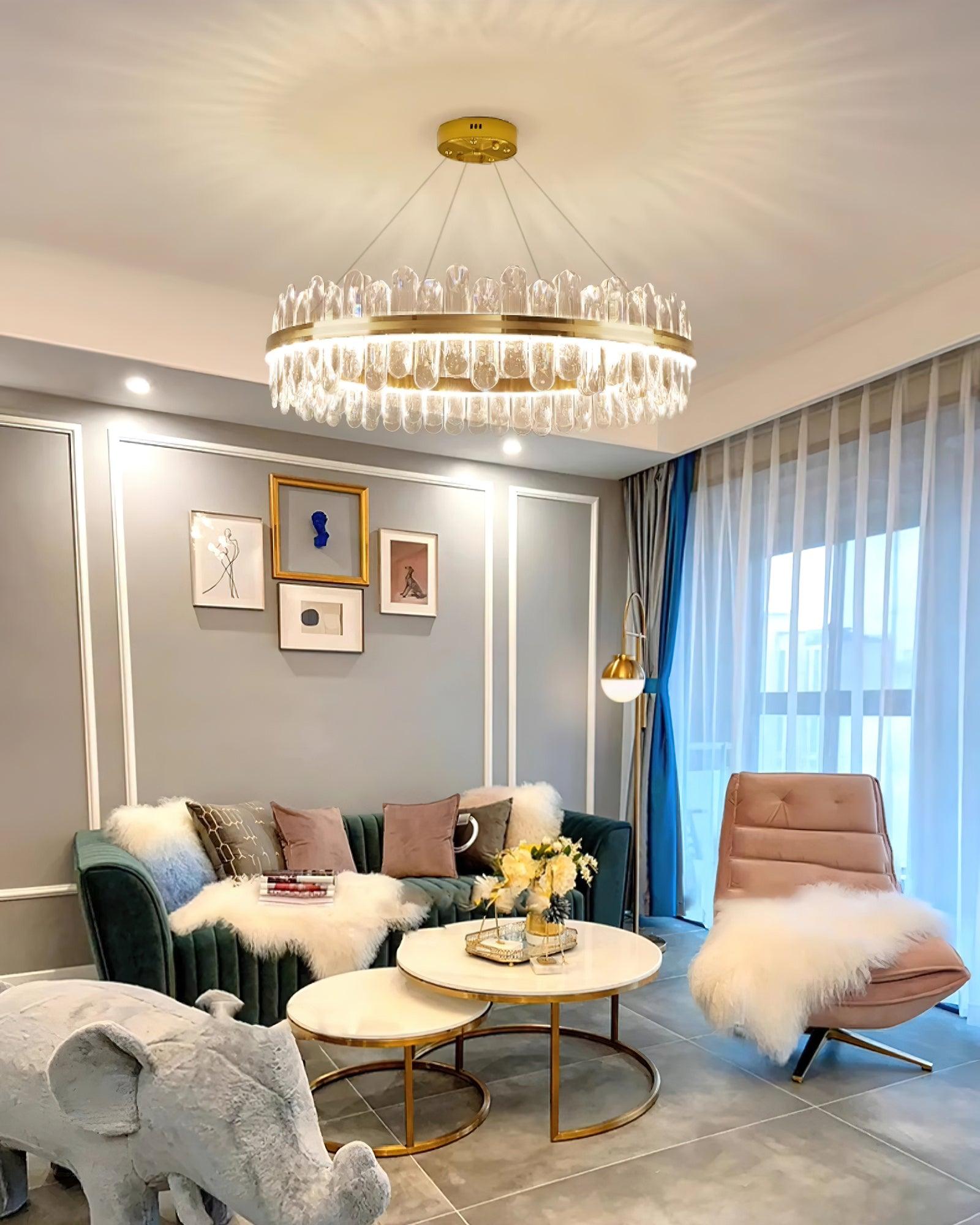 Enos Crystal Chandelier