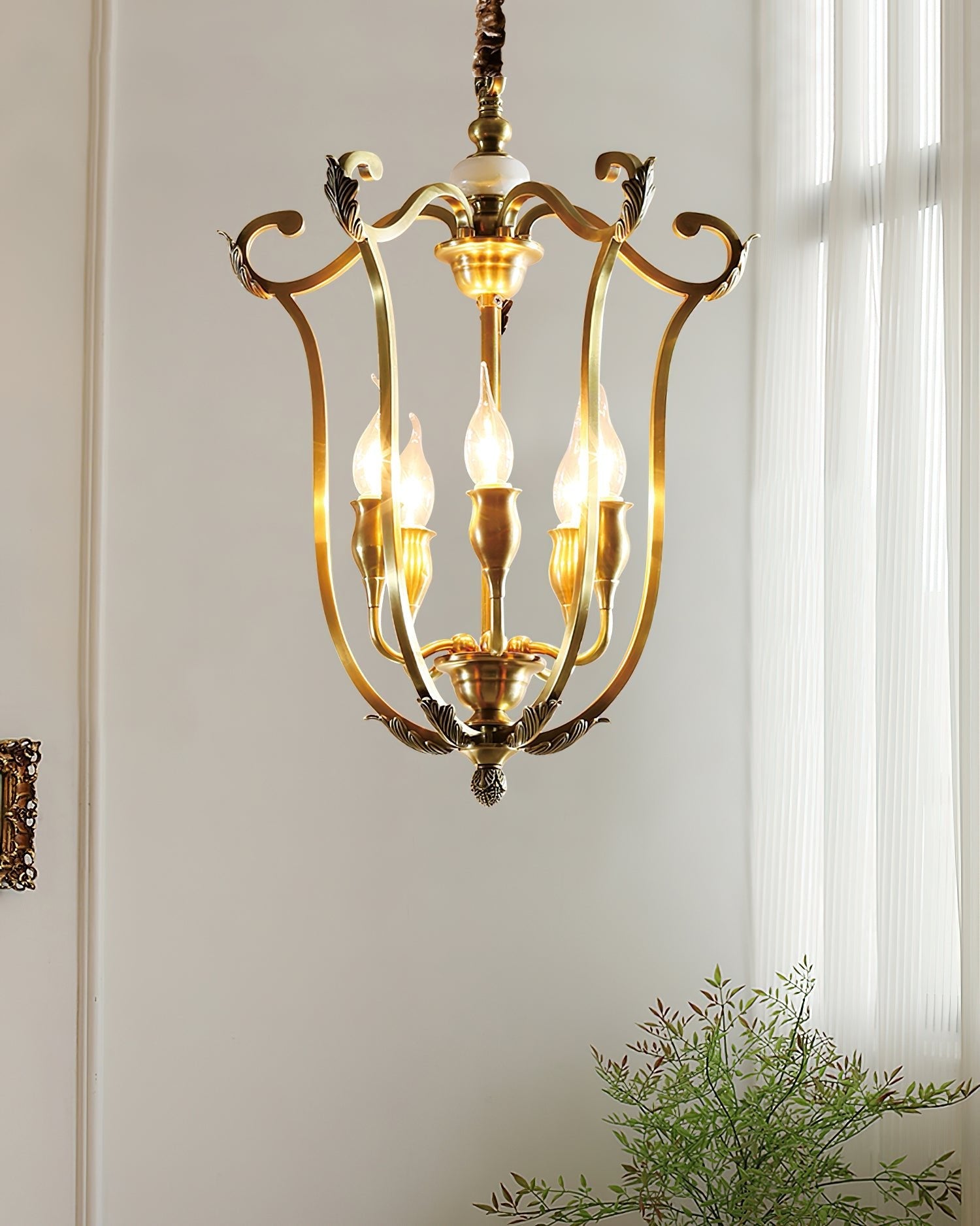 Farmhouse Lantern Chandelier