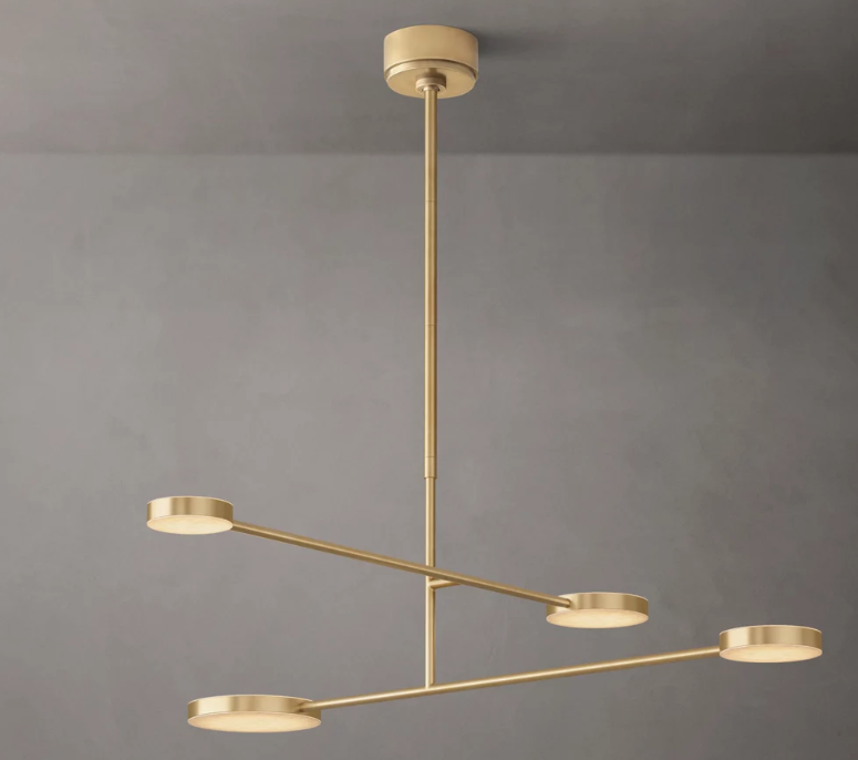 Alexander Mobile Chandelier - Gold, 36”