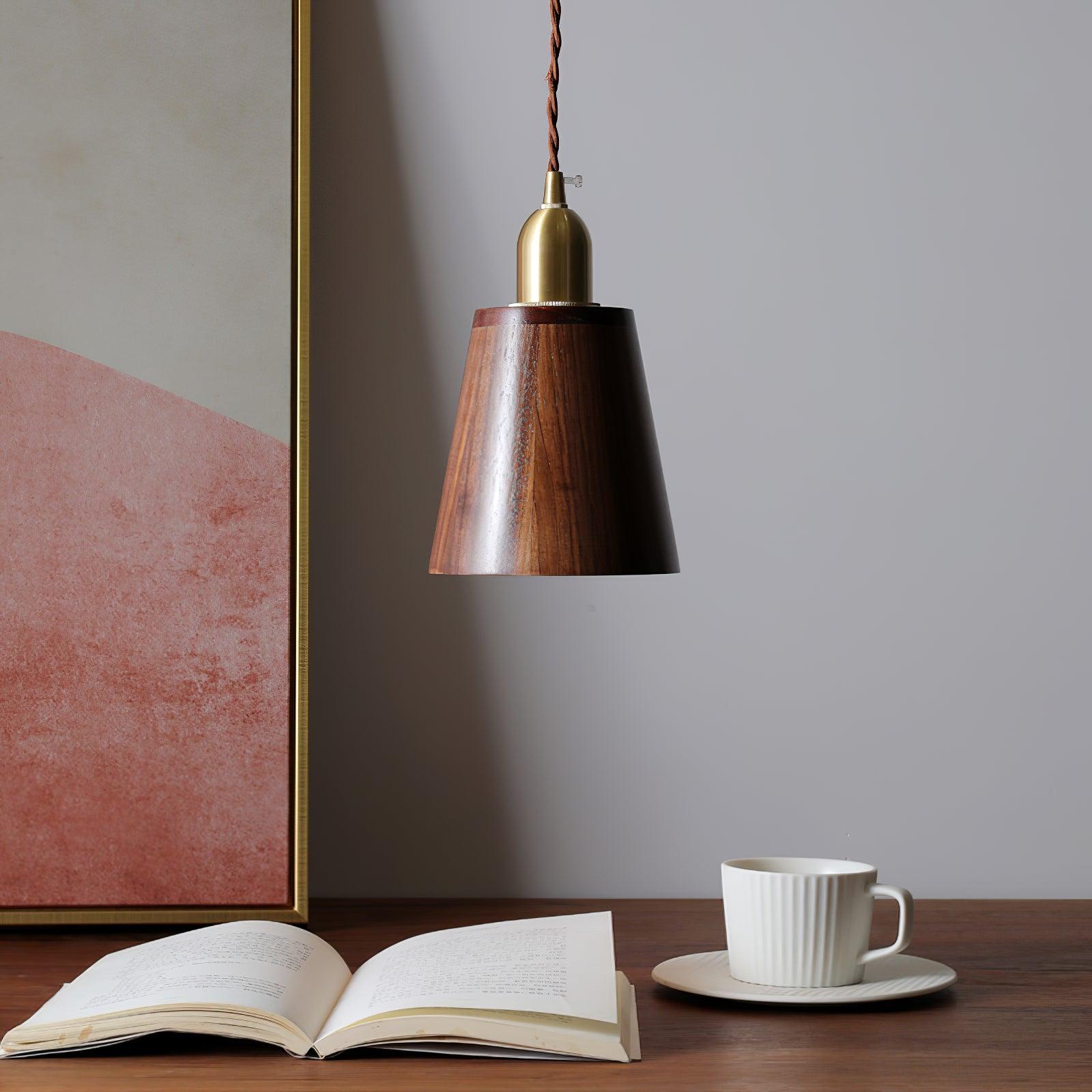 Lyfa Walnut Pendant Light