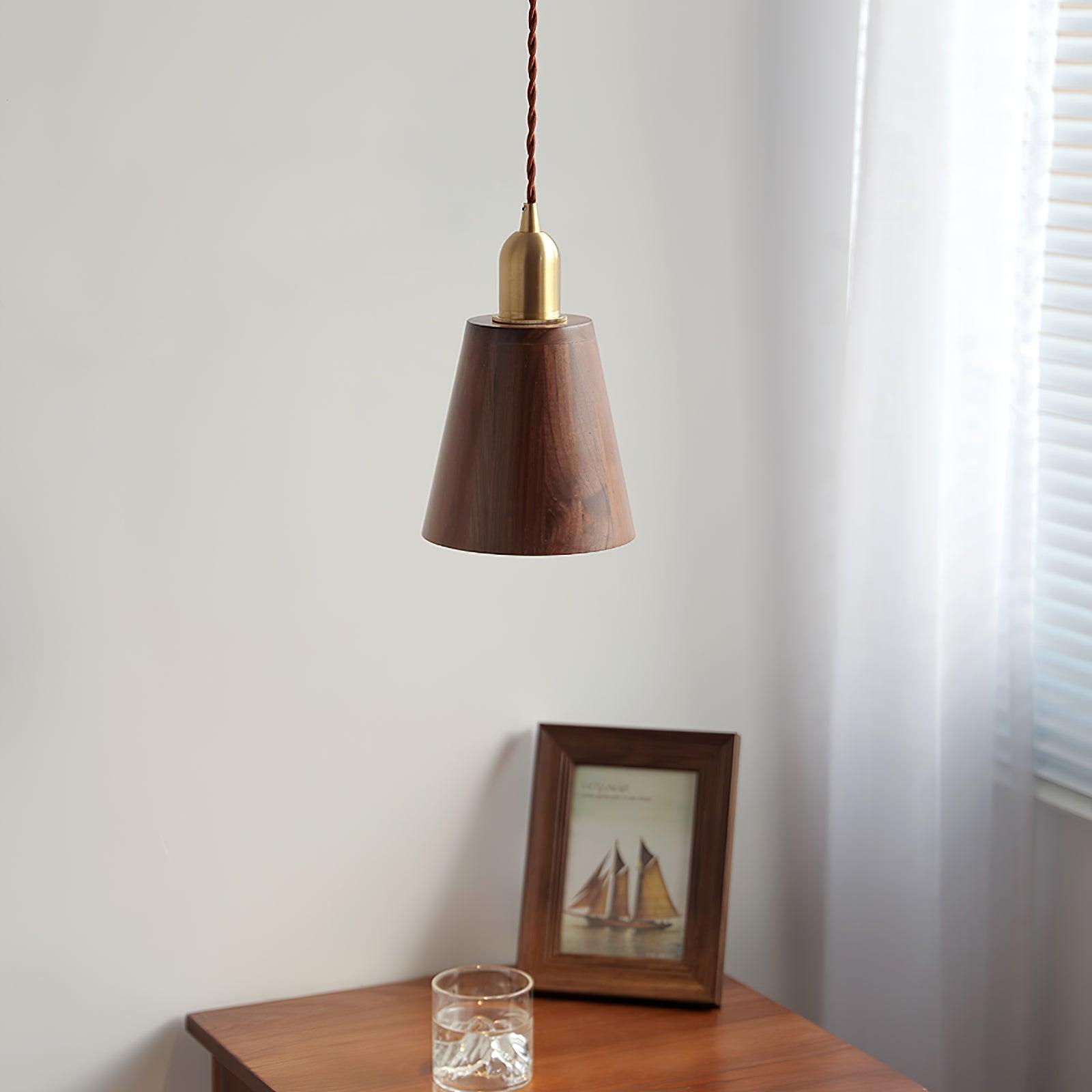 Lyfa Walnut Pendant Light