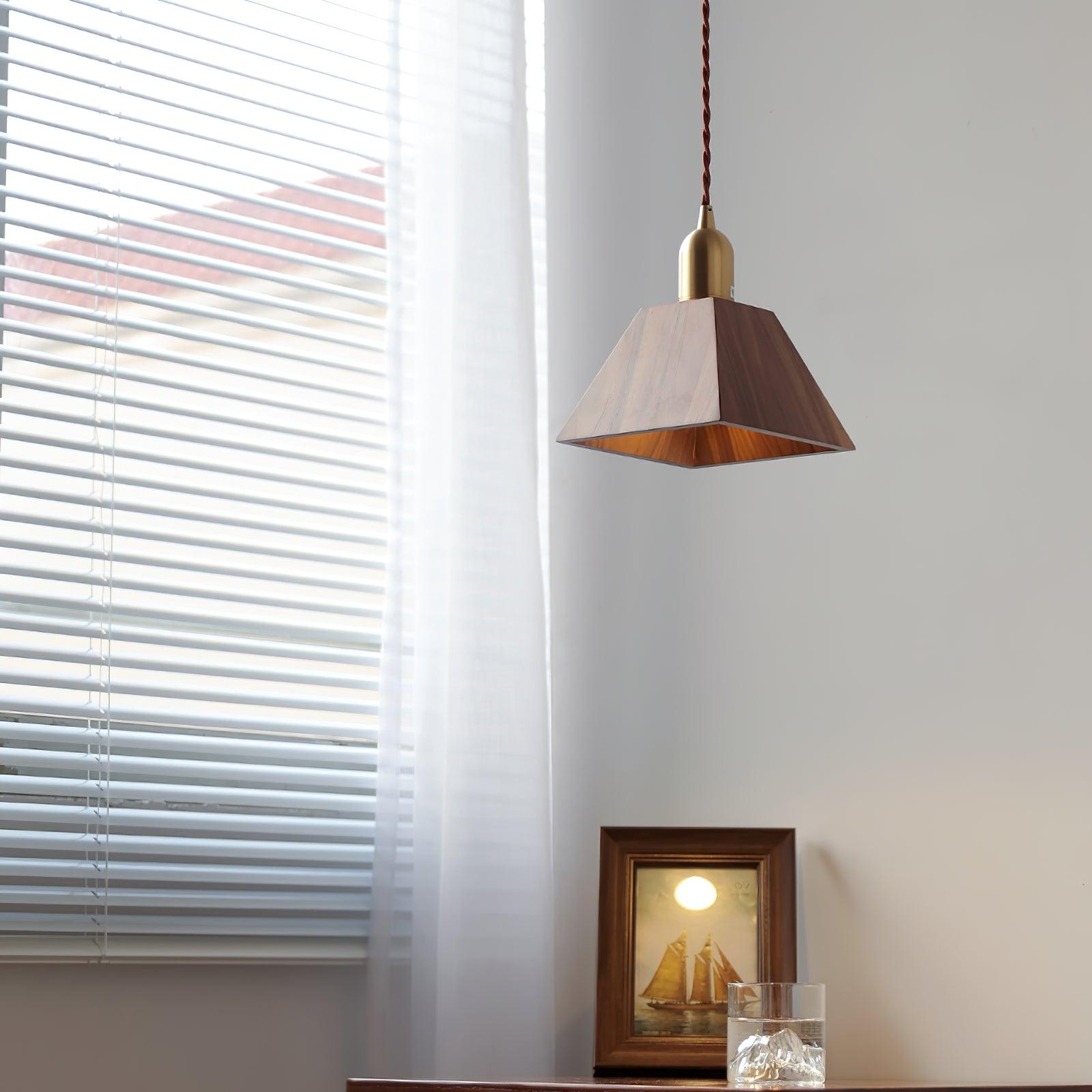 Lyfa Walnut Pendant Light