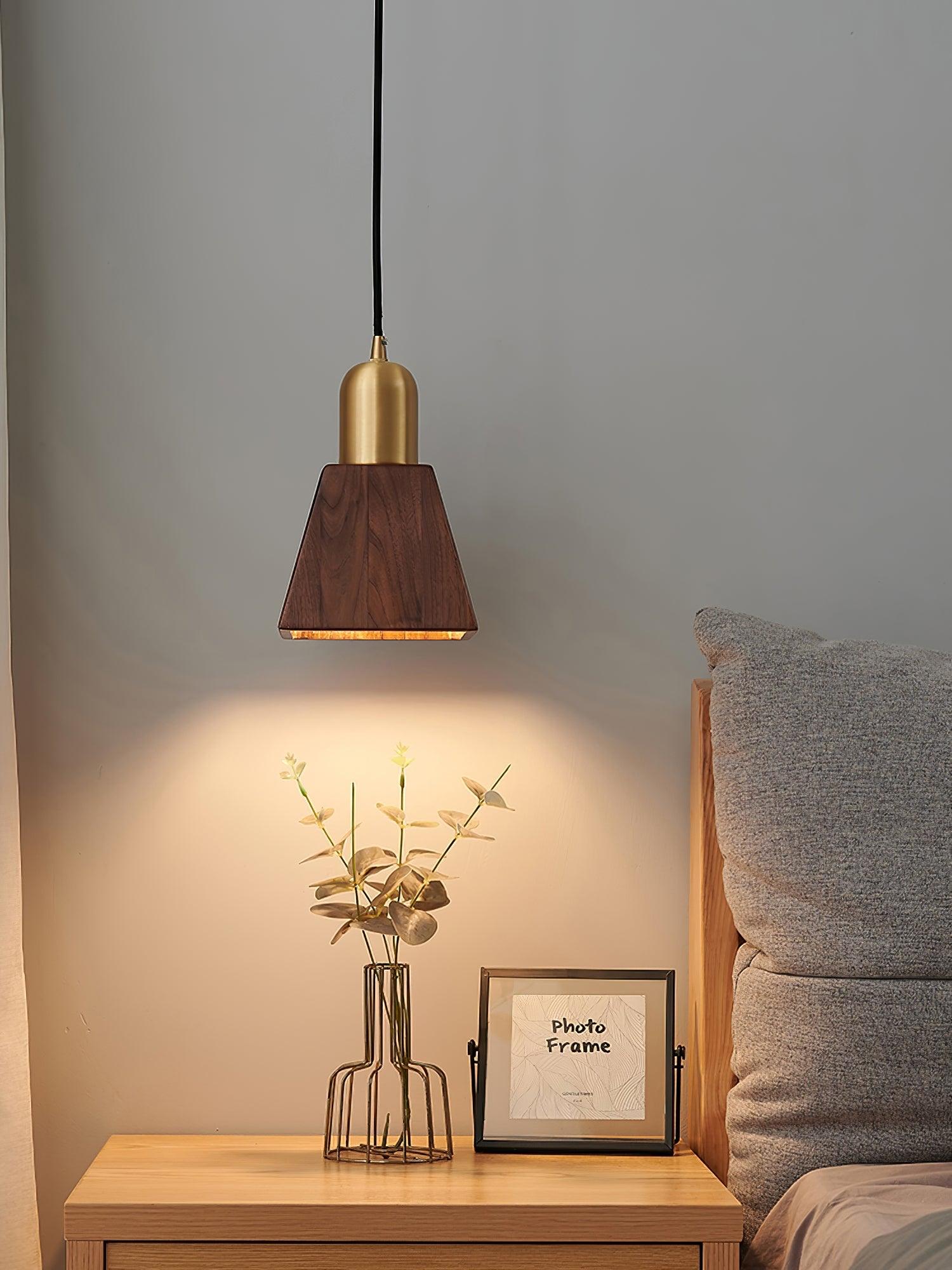 Lyfa Walnut Pendant Light