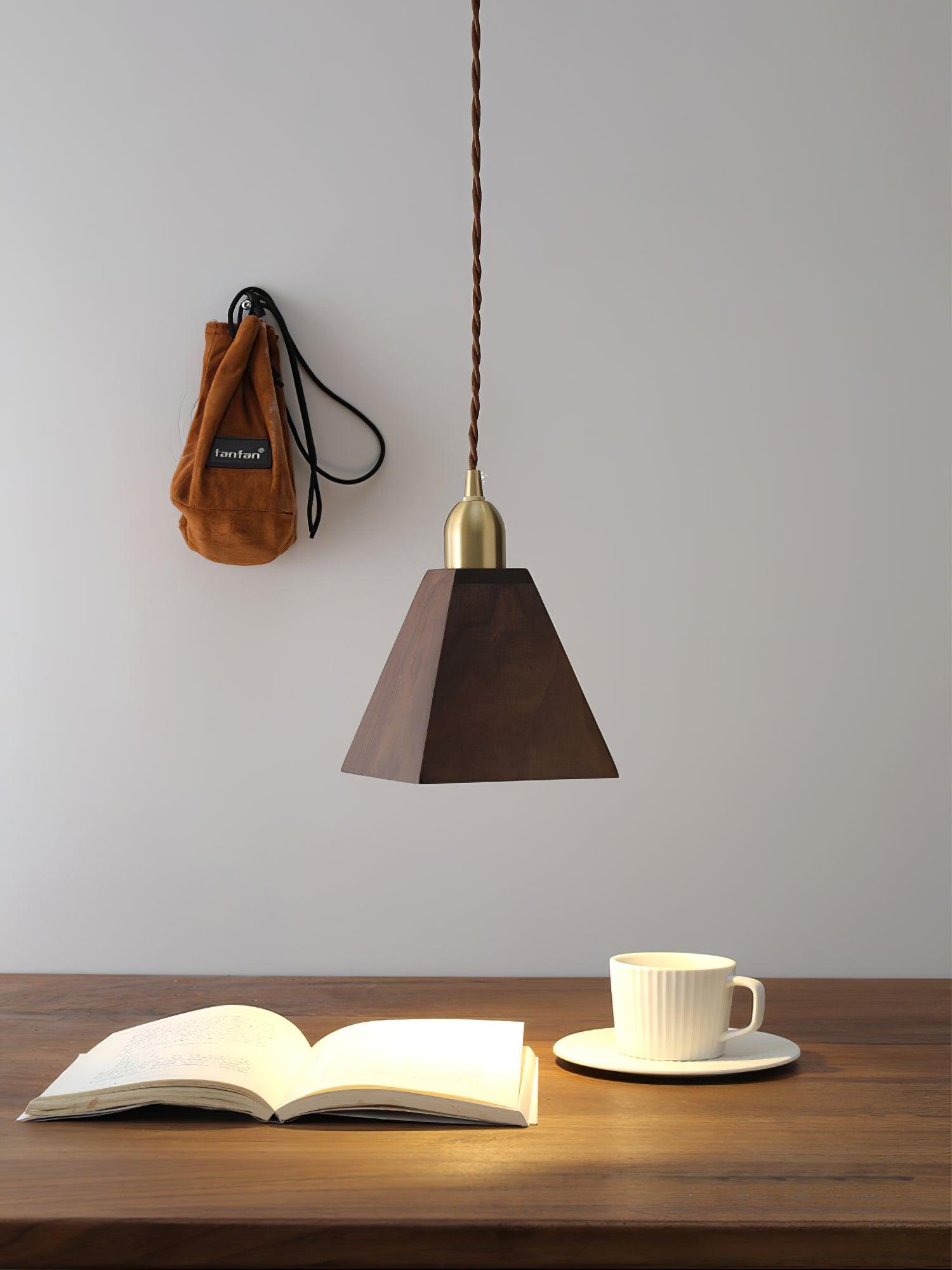Lyfa Walnut Pendant Light