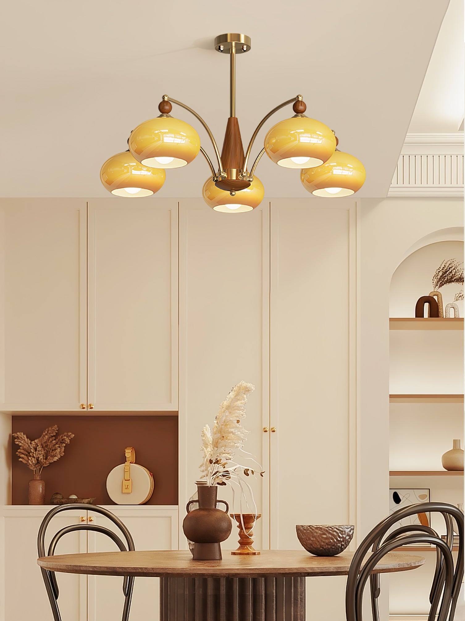 Retro Calliope Chandelier