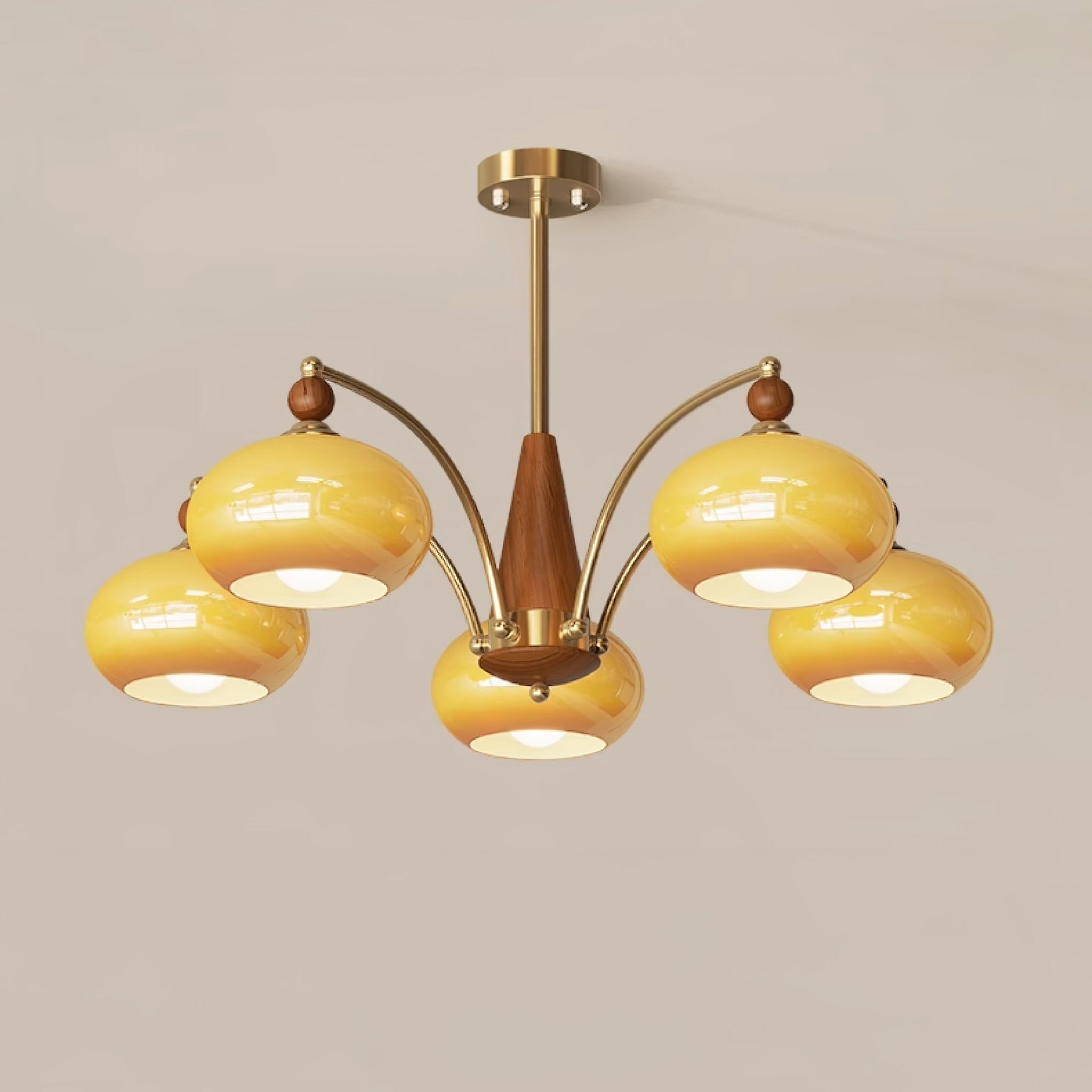 Retro Calliope Chandelier