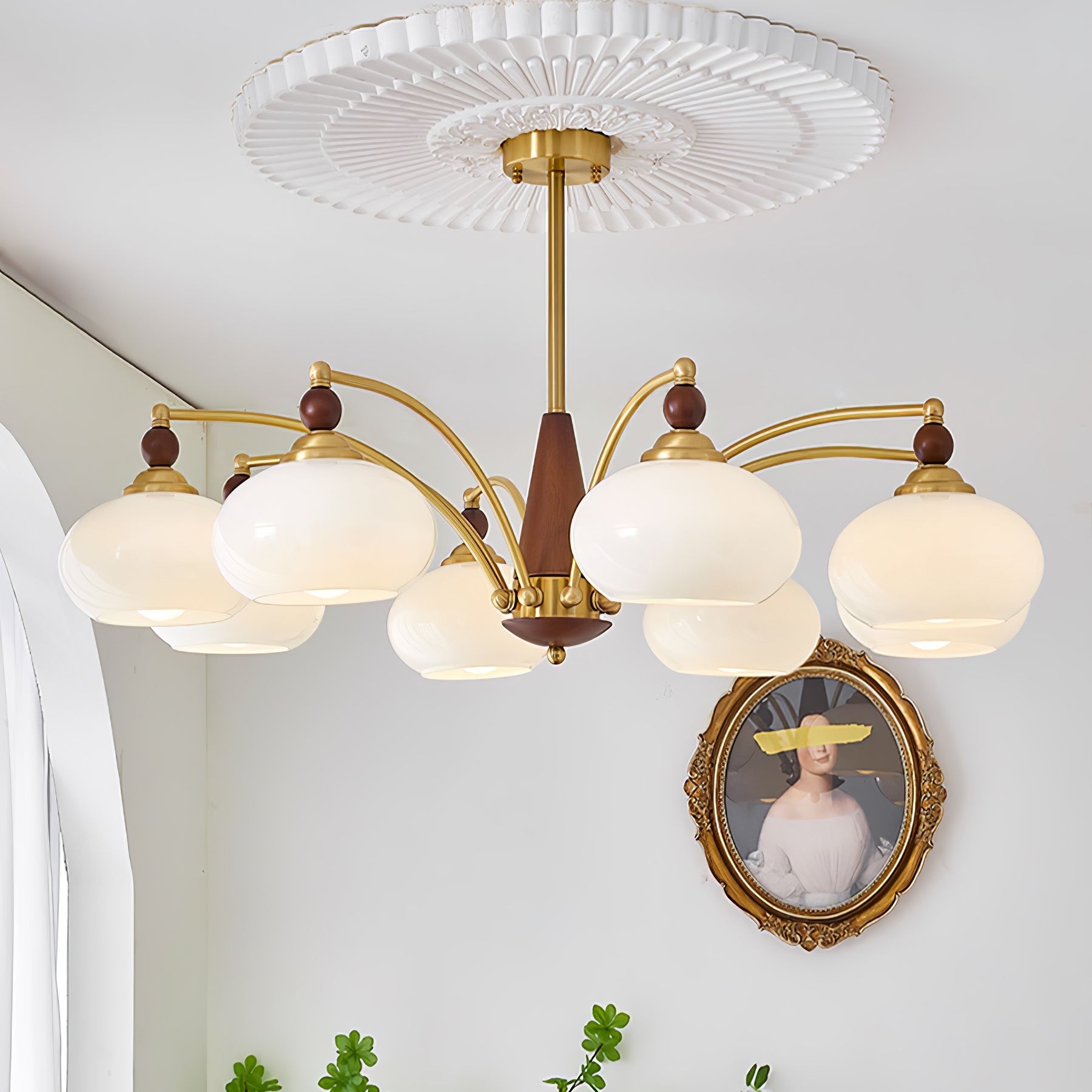 Retro Calliope Chandelier