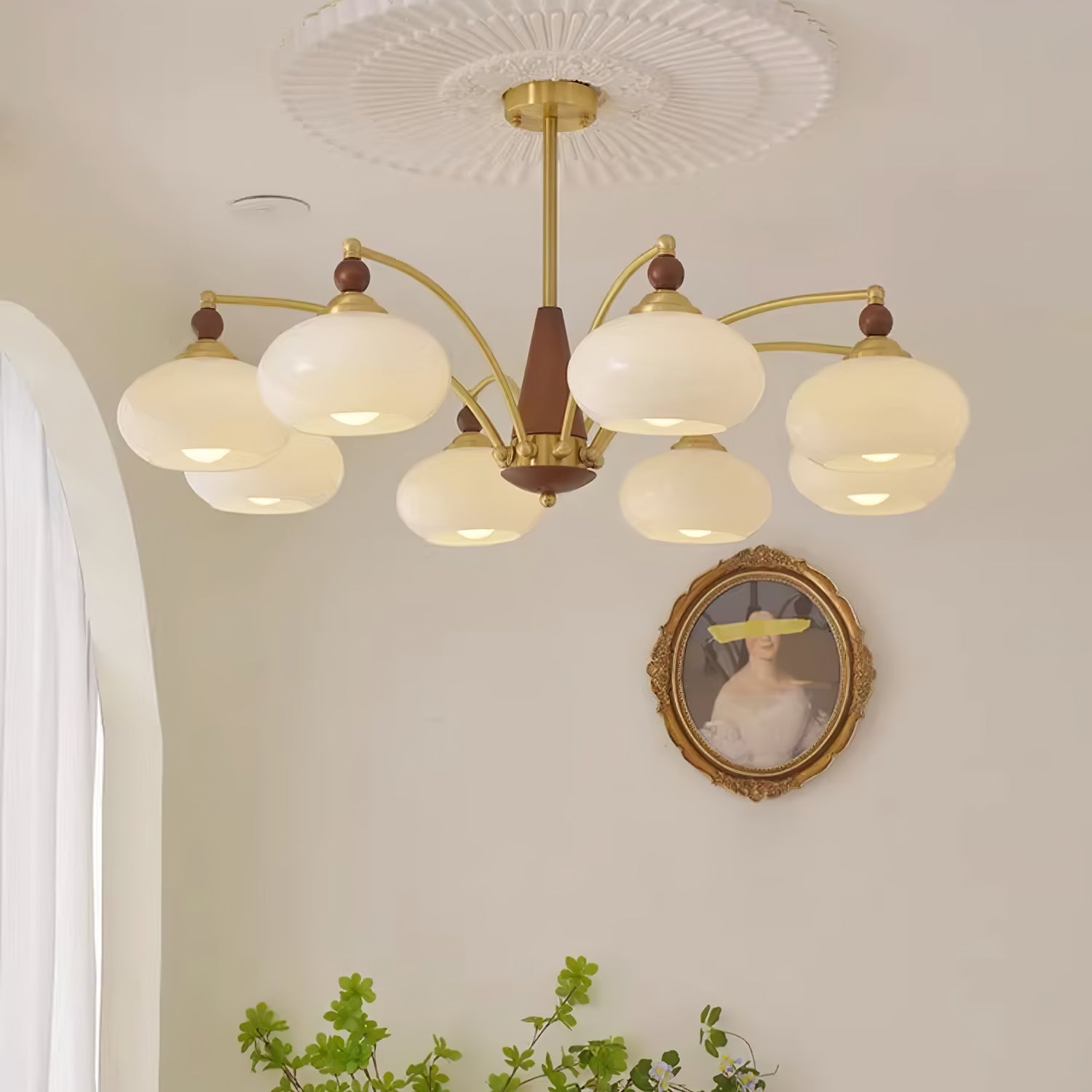 Retro Calliope Chandelier