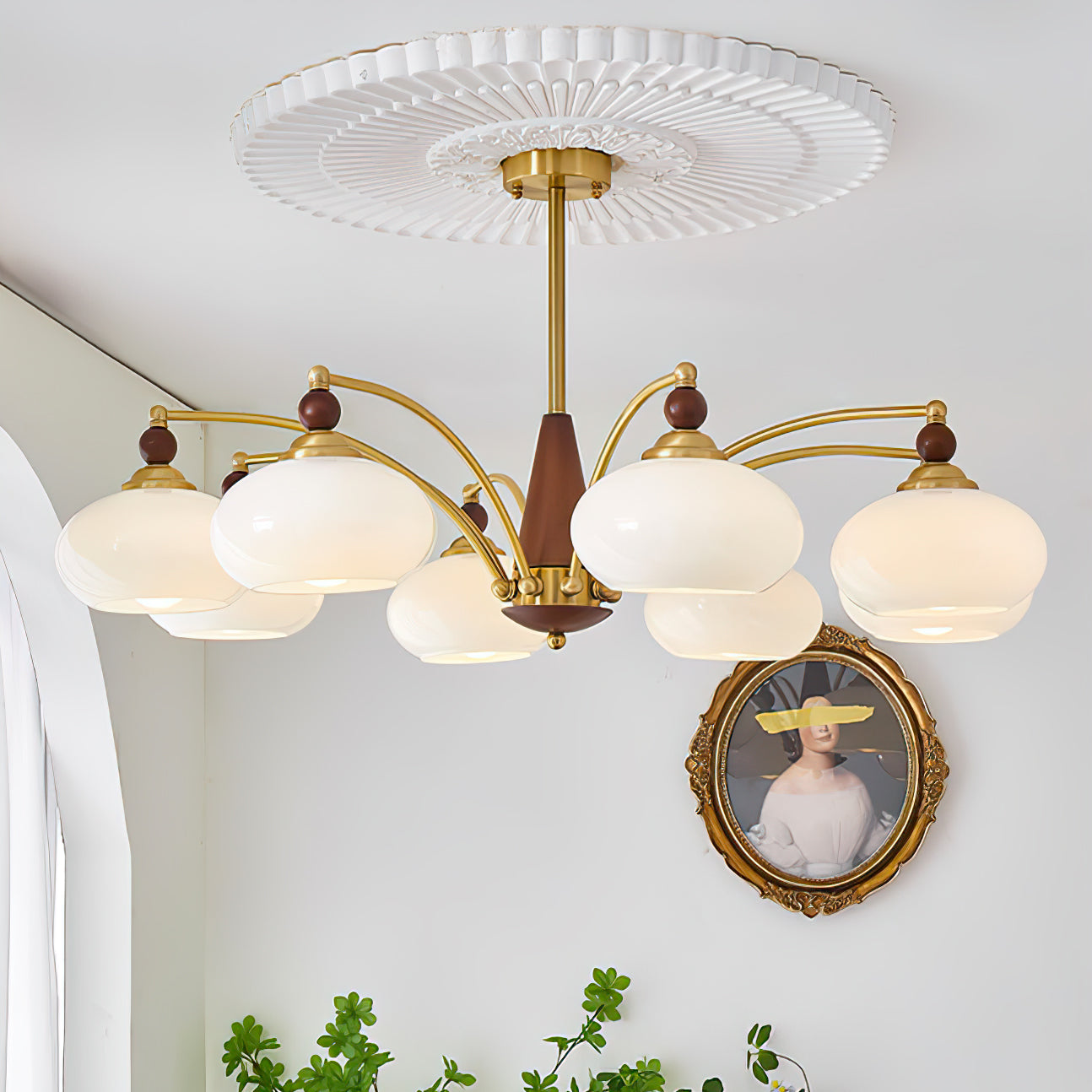 Retro Calliope Chandelier