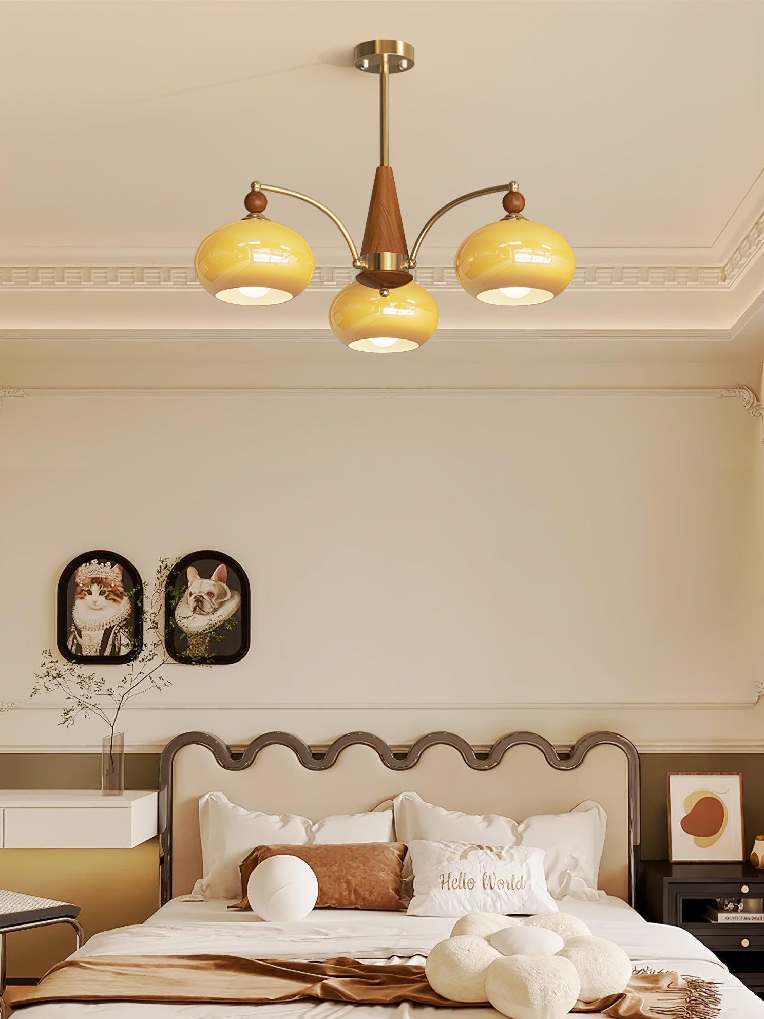 Retro Calliope Chandelier