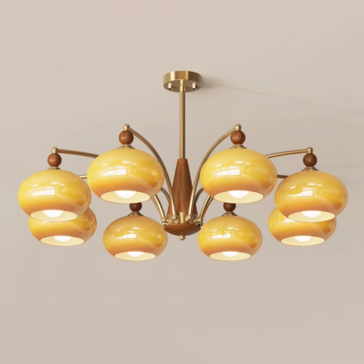 Retro Calliope Chandelier