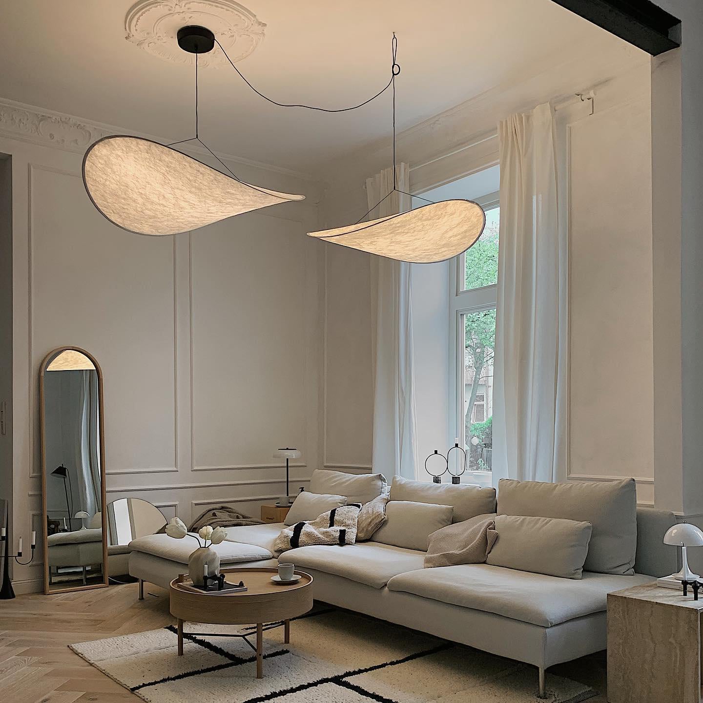 Tense Pendant Swag Light