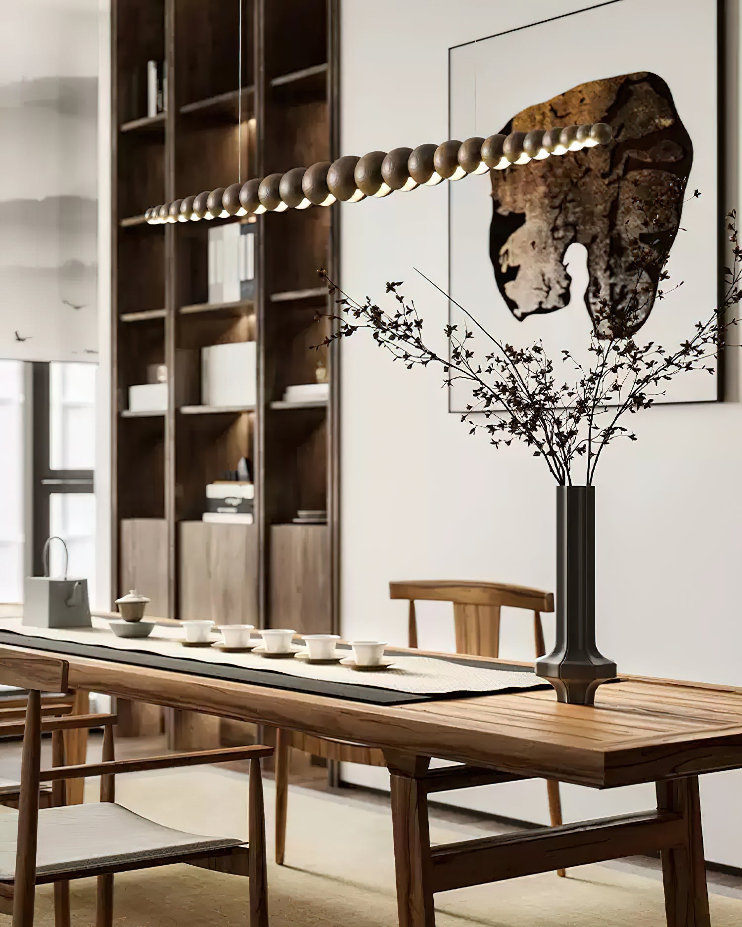 Woodline Orb Pendant Light