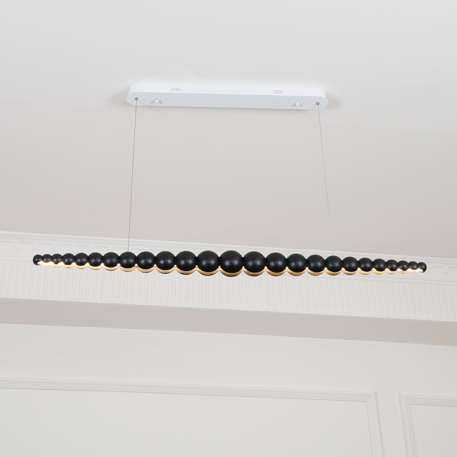 Woodline Orb Pendant Light