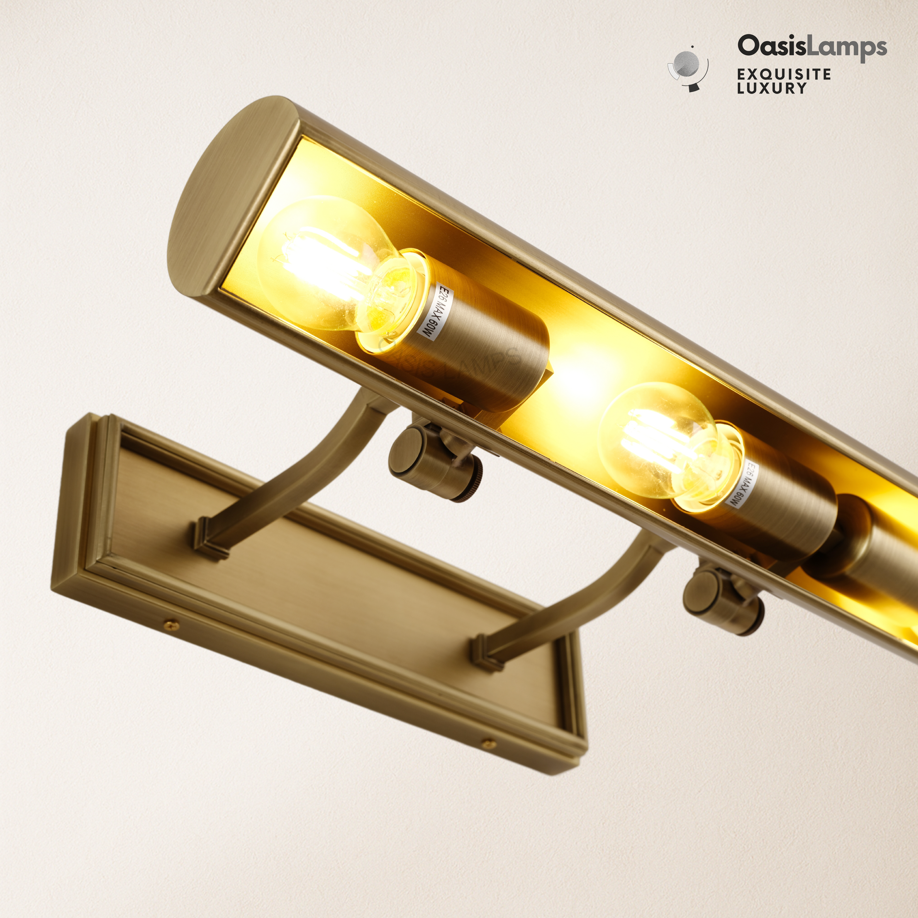 Galleria Brass/Bronze Picture Light 18" 24"#Color_Brass