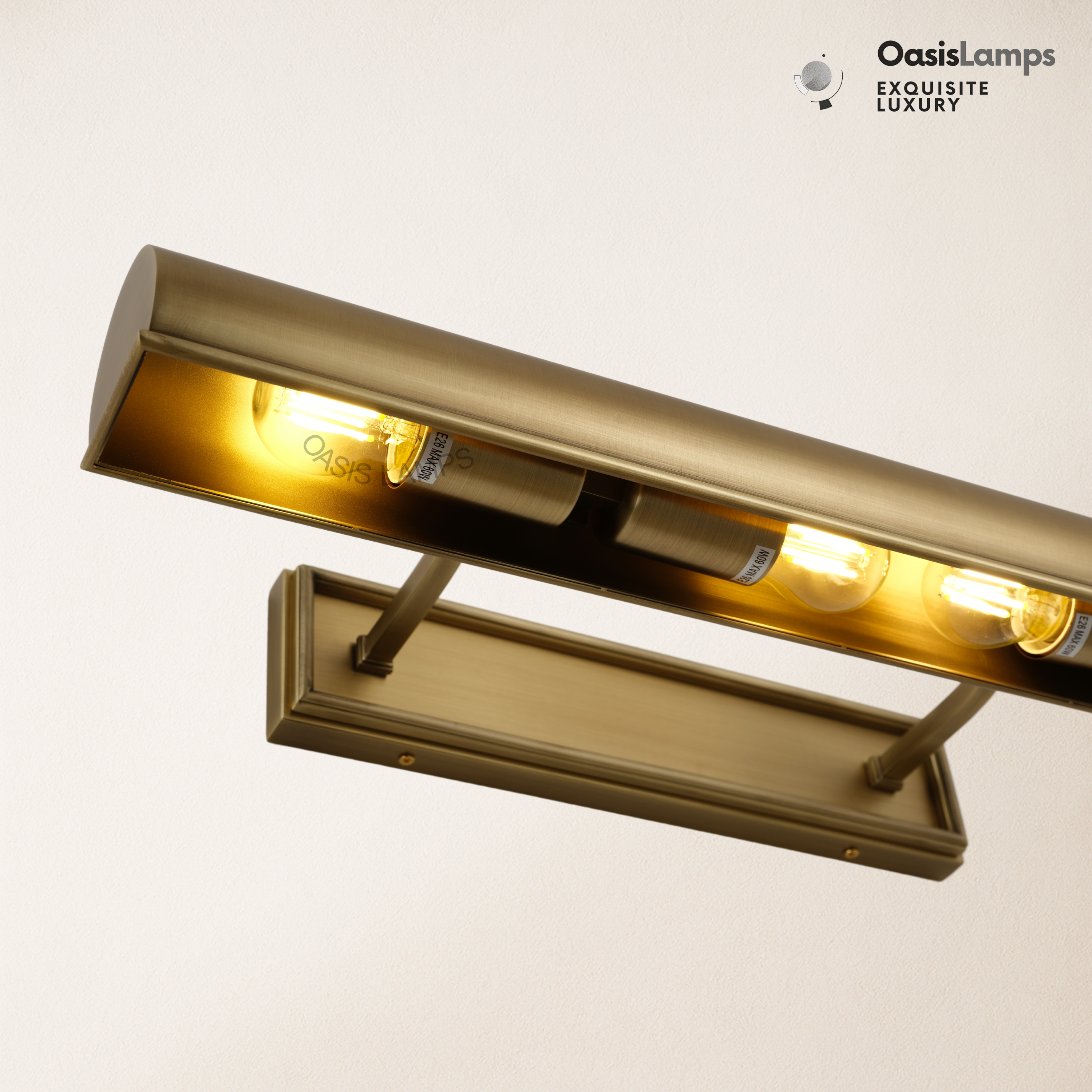 Galleria Brass/Bronze Picture Light 18" 24"#Color_Brass