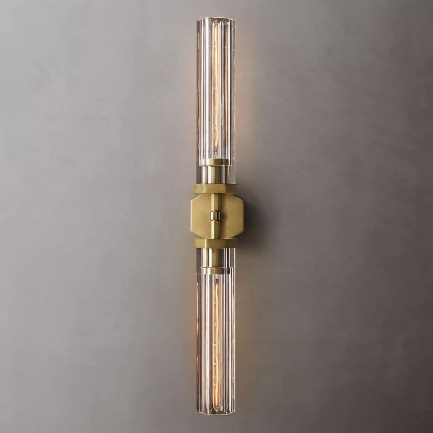 Lambe Hexagonal Grand Linear Wall Sconce