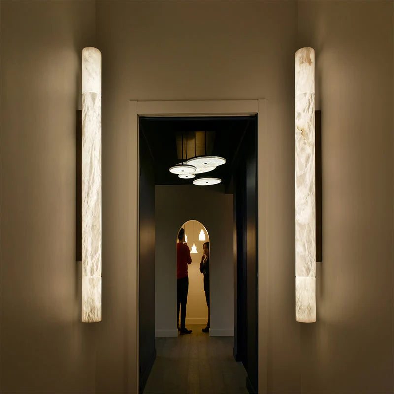 Venus Modern Alabaster Wall Sconce