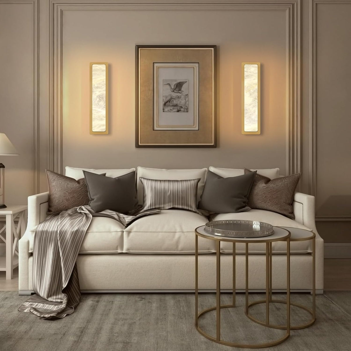 Mintreux Modern Alabaster Wall Sconces