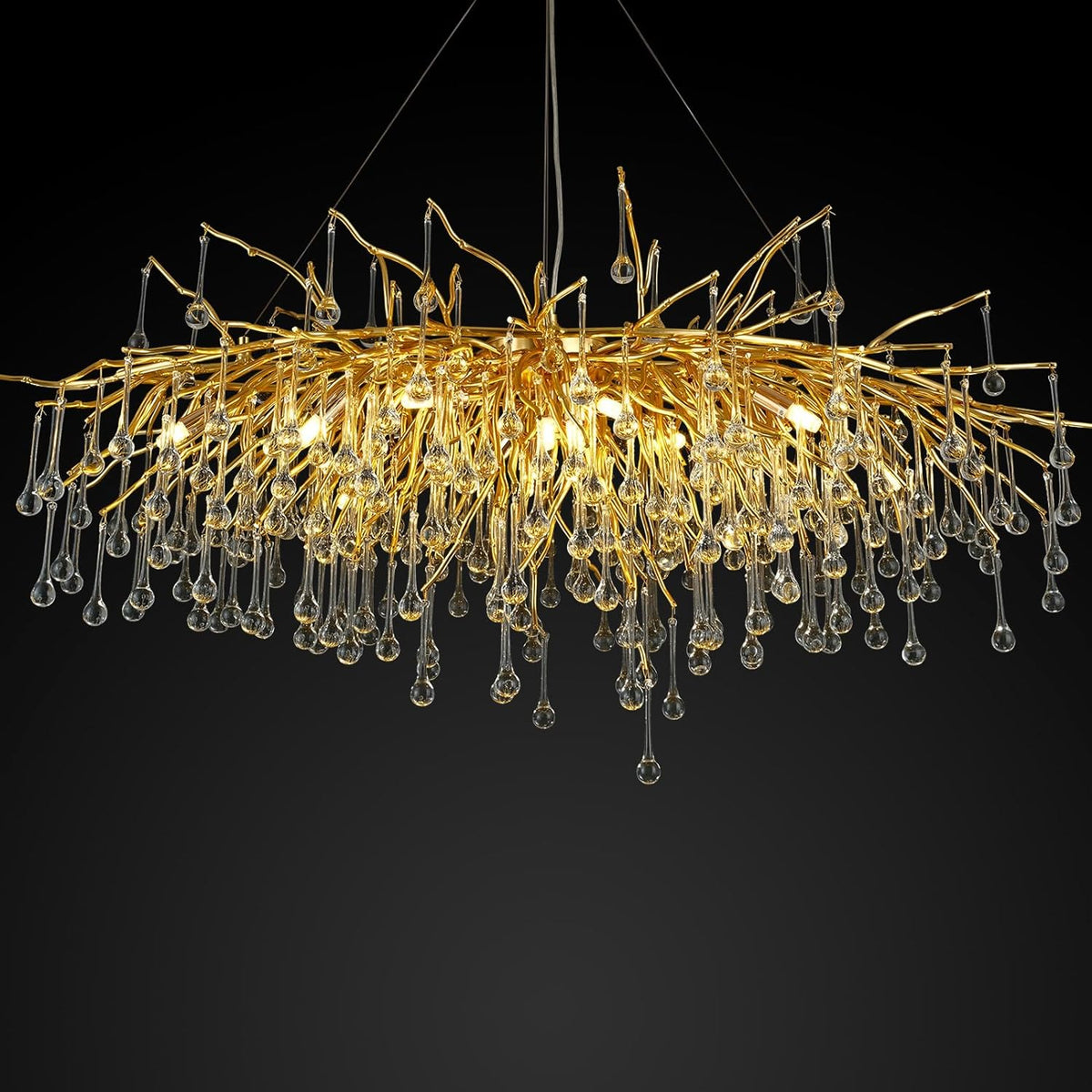 Teardrop Tree Branch Chandelier 23