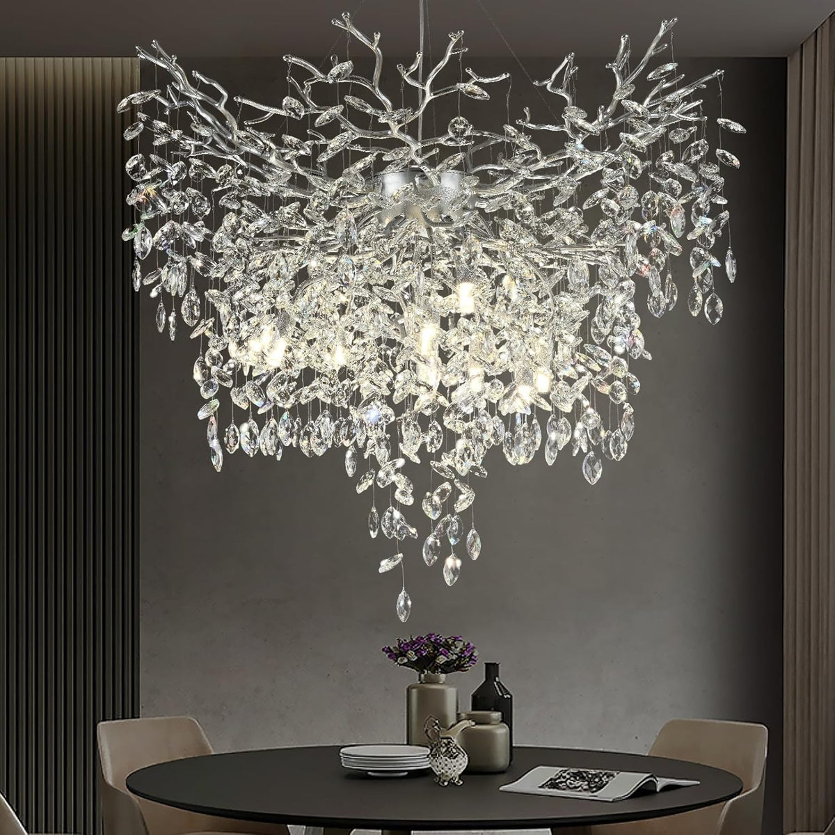 Ice Eye Tree Branch Chandelier for All Room