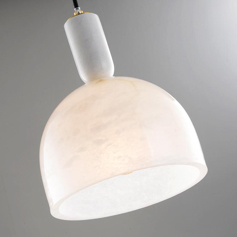 Alabaster Small Art Pendant Light