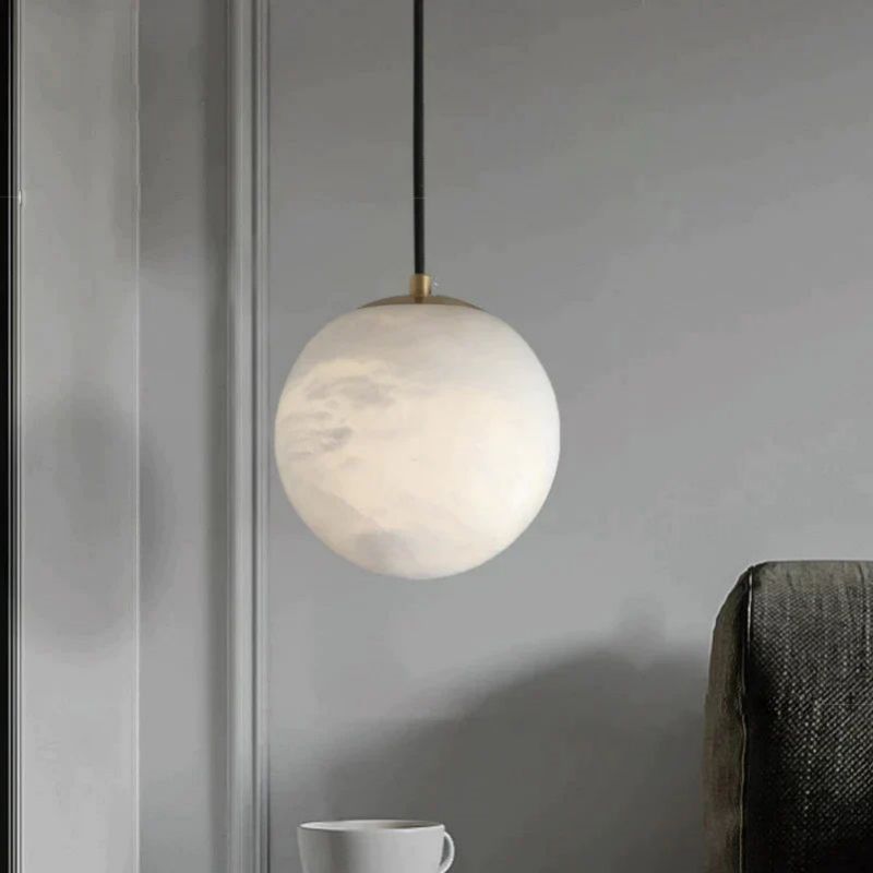 Nami Alabaster Global Ball Pendant Light