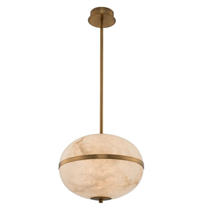 Dadaly Alabaster Small Art Canterbury LED Mini Pendant