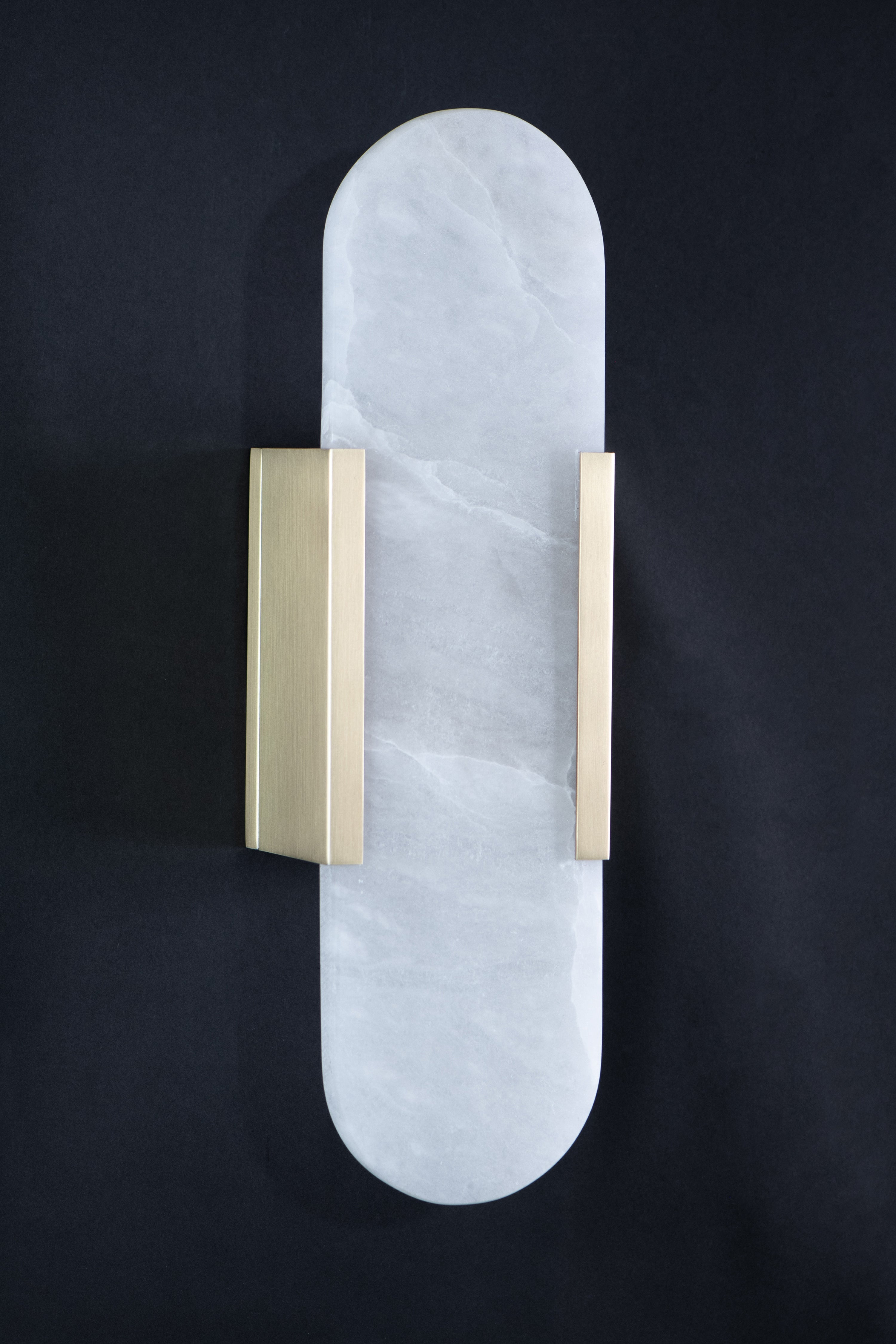 Lennox Alabaster Wall Sconce 16''