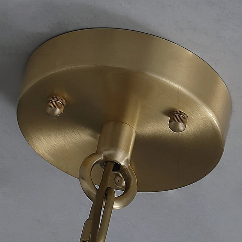 Dineve Modern Alabaster Multi-Layer Round Chandelier D31