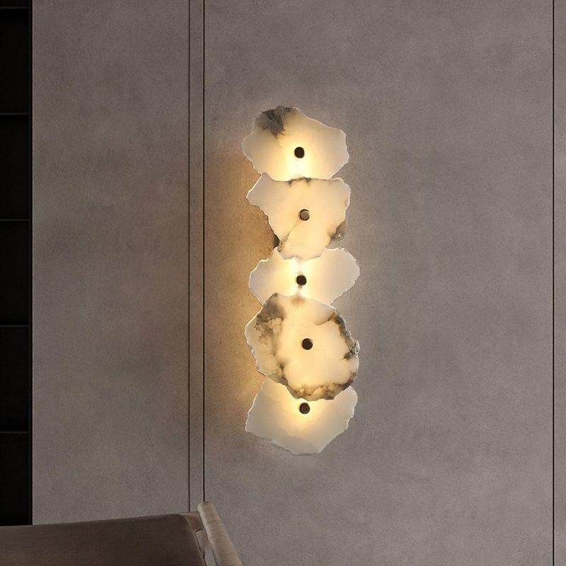 Moira Petra Alabaster Wall Lamp