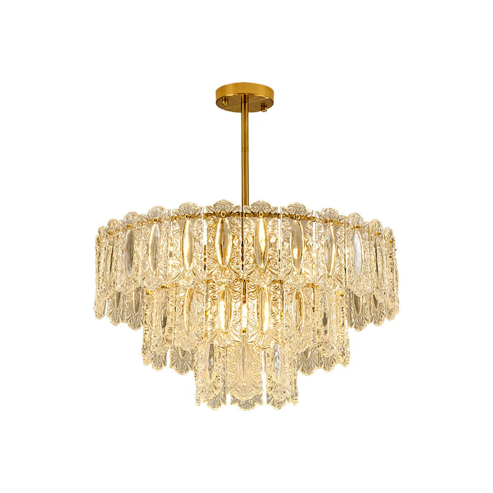 Vienna Glass Petals Chandelier