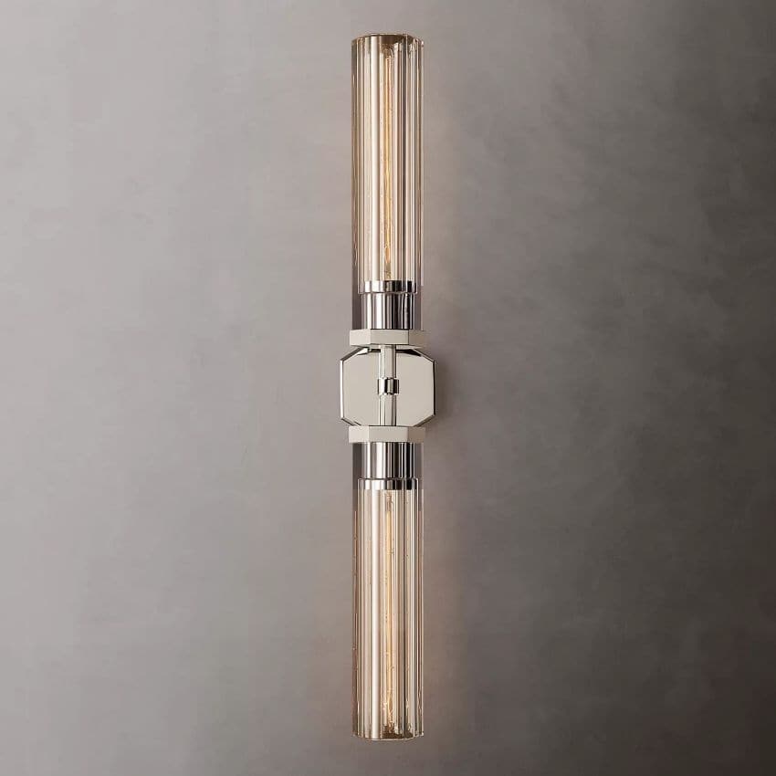 Lambe Hexagonal Grand Linear Wall Sconce