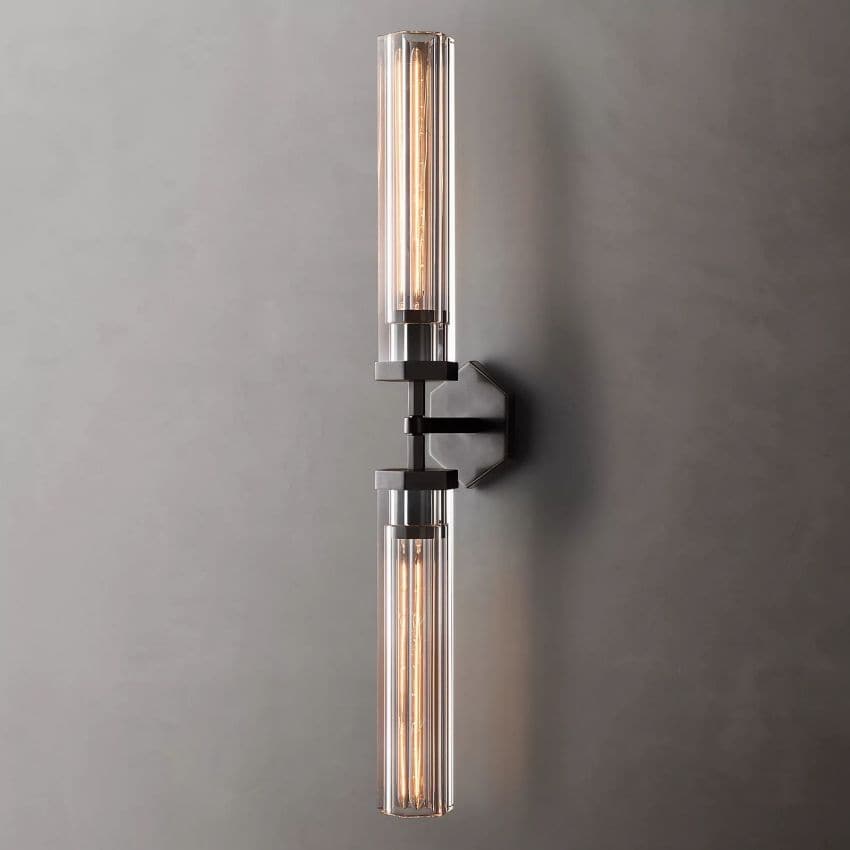 Lambe Hexagonal Grand Linear Wall Sconce
