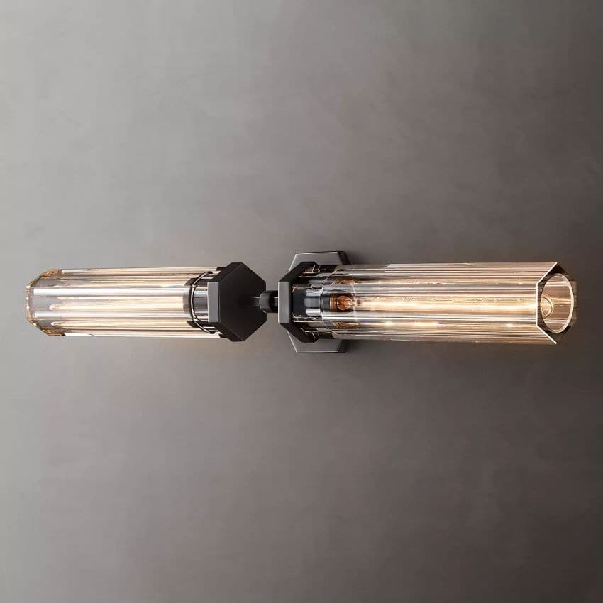 Lambe Hexagonal Grand Linear Wall Sconce