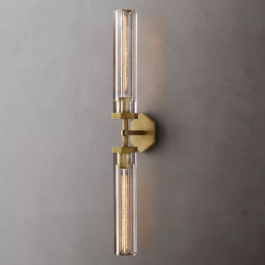 Lambe Hexagonal Grand Linear Wall Sconce