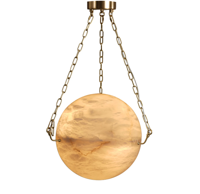 Zenobia Alabaster Pendant Lamp